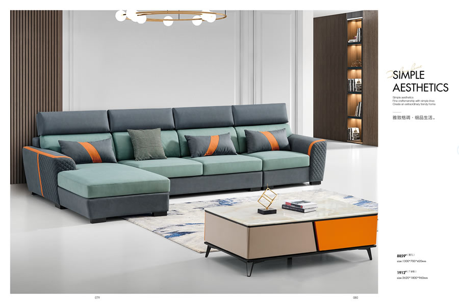 极简沙发—整个客厅看起来就宽敞多了？