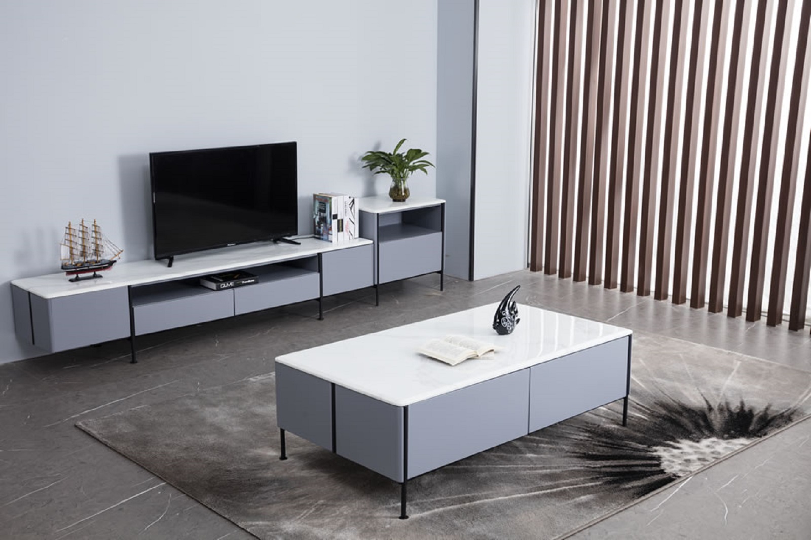 客厅五金茶几-想让客厅提升一个level？那就先从茶几开始吧！